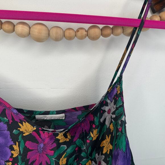 Vintage Inner Most Floral Satin Slip Dress - Picture 4 of 6
